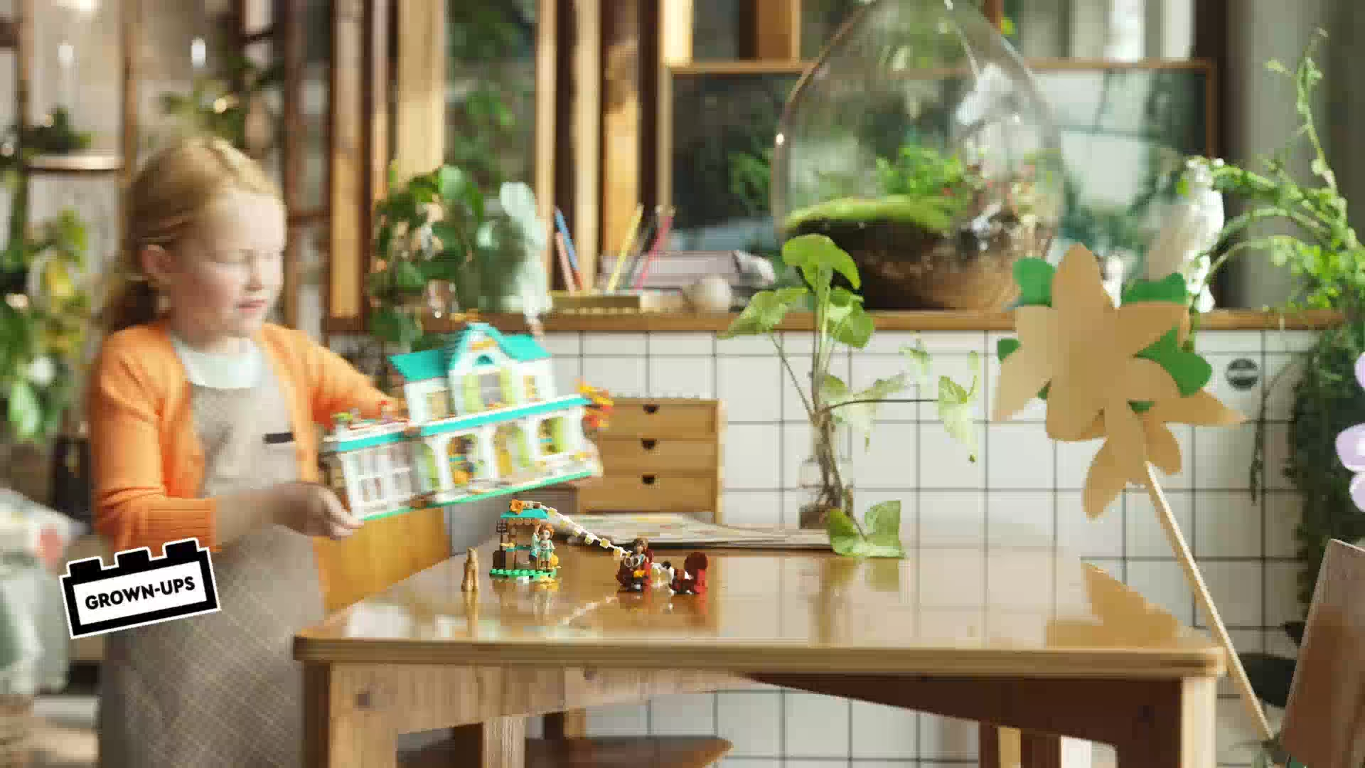 LEGO Friends 41730 Autumn’s House Building Toy Set (853 Pieces) Kids Toys Blocks Dolls Doll House Boys Toys Girls Toys